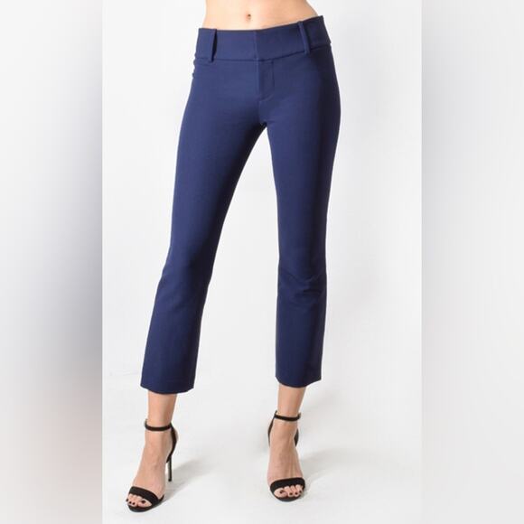 Alice + Olivia RARE Stacey Slim Ankle Pant in Sapphire Blue Women’s Size 6 NWT - Picture 12 of 12